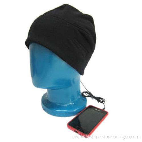 Wired Audio Beanie with 3.5mm Audio Cable High-quality Sound Performance Warm Material